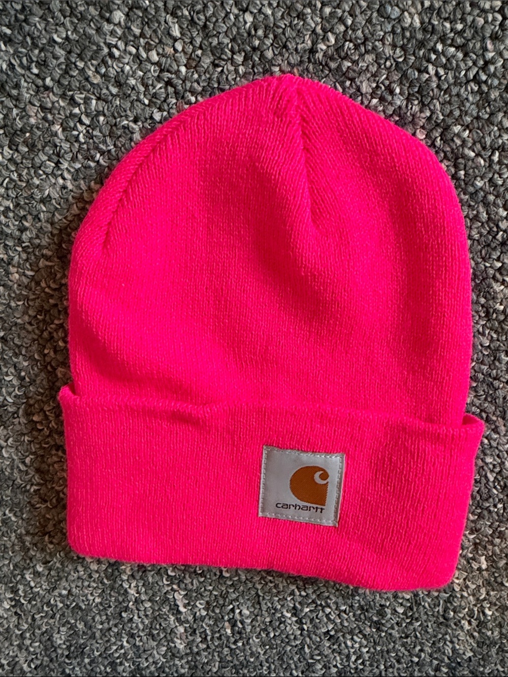 Carhartt Beanie Hat - Bright Pink